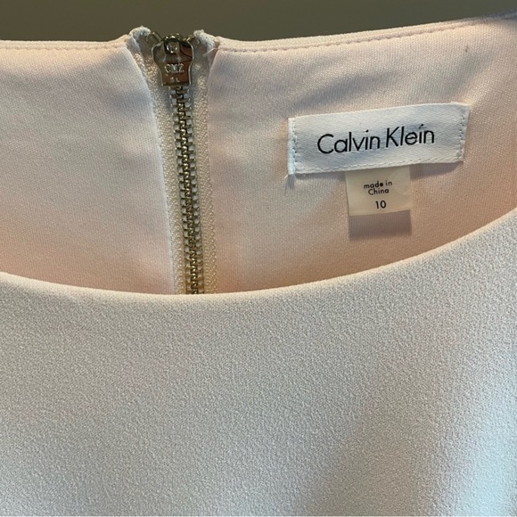 Calvin Klein long sleeve split cuff dress, size 10 - Picture 4 of 5